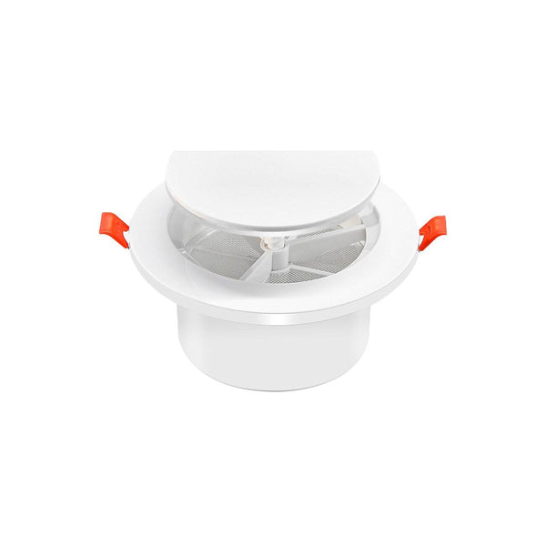Difusor de Ar Redondo em ABS com Presilha de Mola 100 mm