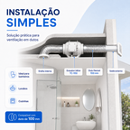 Exaustor Inline TC100 100 mm — 220 V