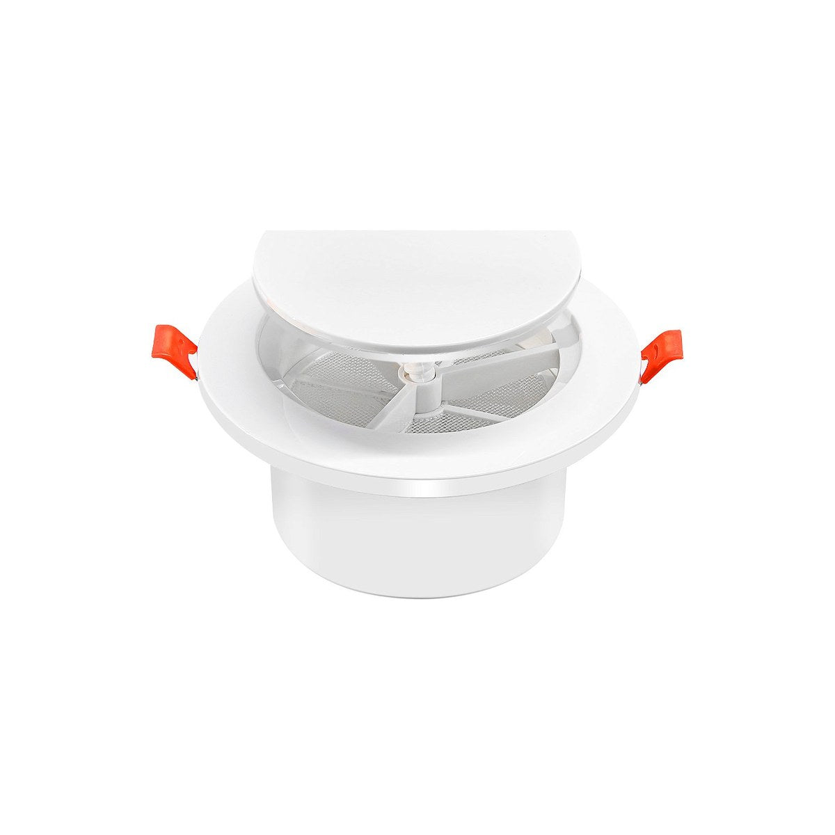 Difusor de Ar Redondo em ABS com Presilha de Mola 100 mm