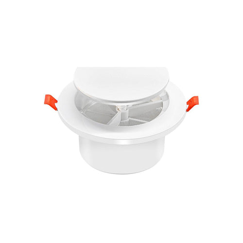 Difusor de Ar Redondo em ABS com Presilha de Mola 100 mm