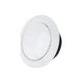 Difusor de Ar Redondo em ABS 200 mm — Branco